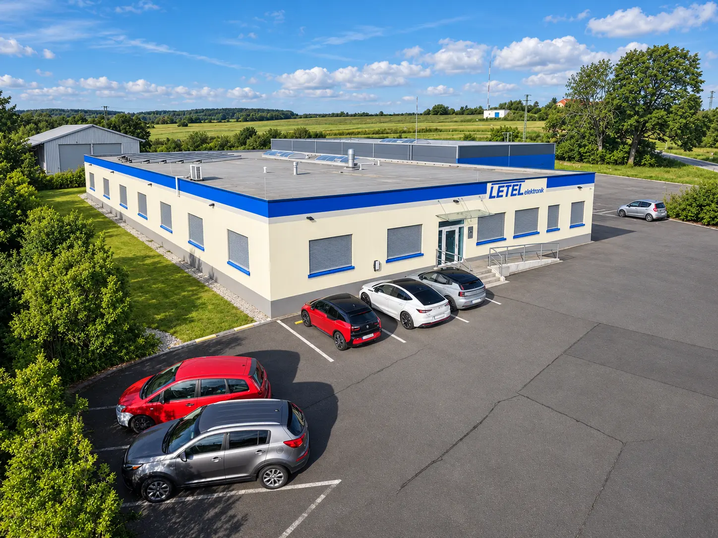 Produktionsstandort von LETEL elektronik in Přeštice